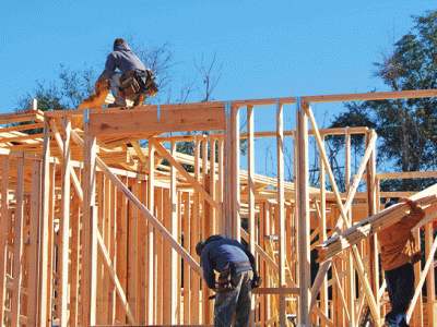 COST OF BUILDING A HOUSE INCREASES 4.9% ANNUALLY